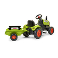 Traktor Claas m/släp Grön Falk